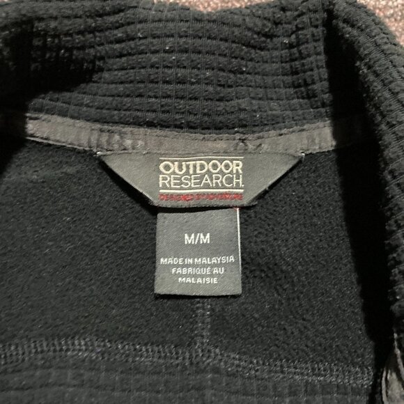 OR Outdoor Research Black Vigor Jacket Full Zip Outdoor Hiking Women’s Size M - Picture 5 of 10